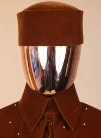 A Syrup Brown Italian Velvet Hat