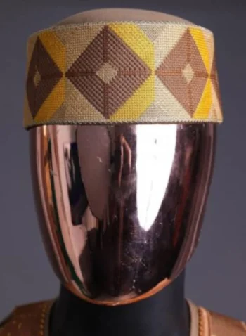 A Tortilla Brown, Night Walker Embroidery Details Hat